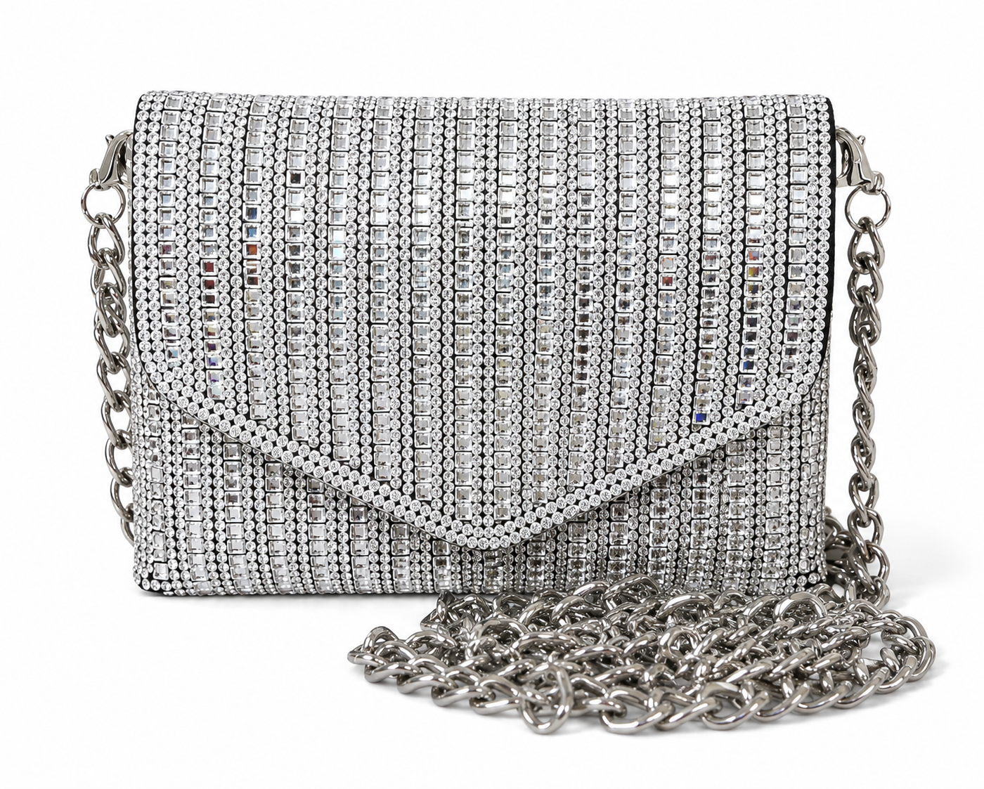 Crystal Paved Micro Crossbody