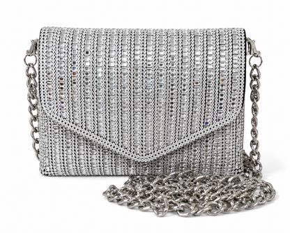 Crystal Paved Micro Crossbody