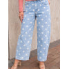 Polka Dot Barrel Jeans