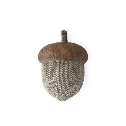 Woodgrain Acorn Decor