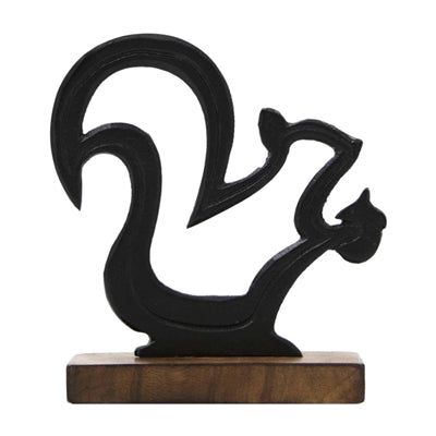 Black Squirrel Silhouette