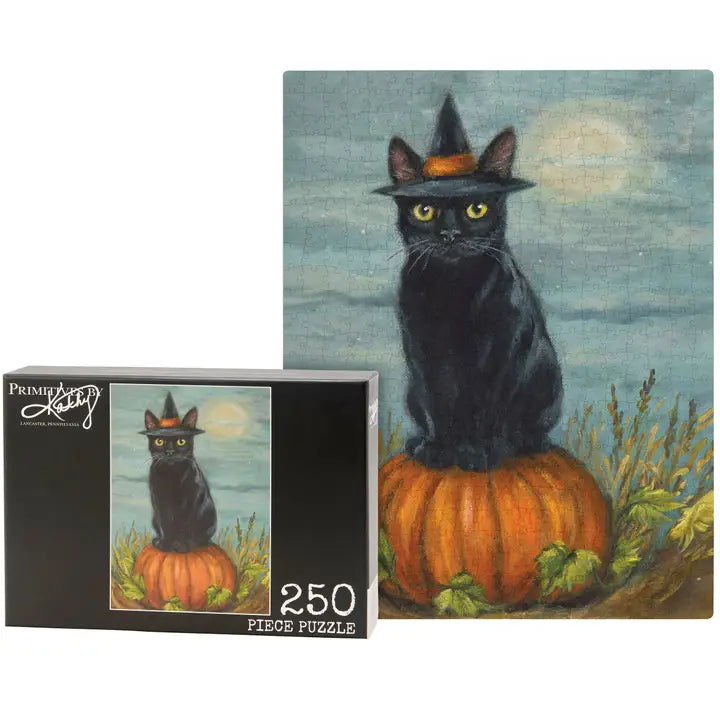 Black Cat Witch Puzzle - 250pc.