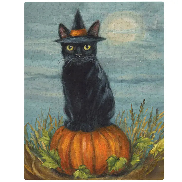 Black Cat Witch Puzzle - 250pc.