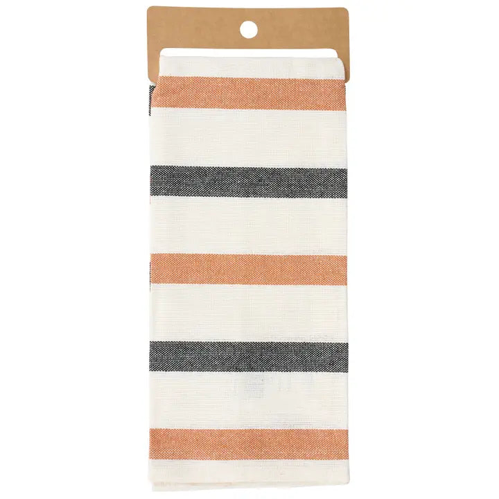 Halloween Stripe Kitchen Towel