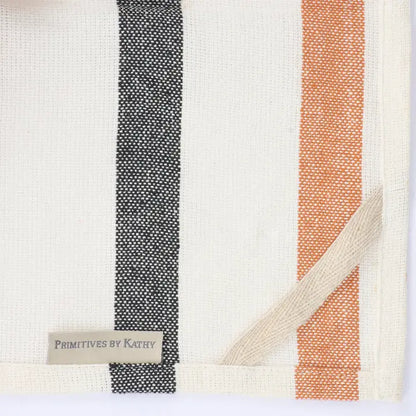 Halloween Stripe Kitchen Towel