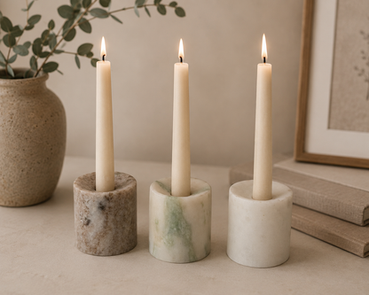 Marble Taper Holder