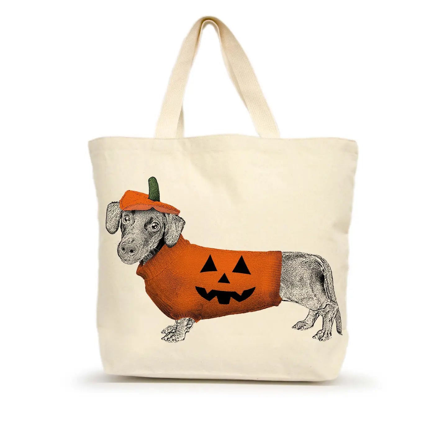 Halloween Dachshund Tote