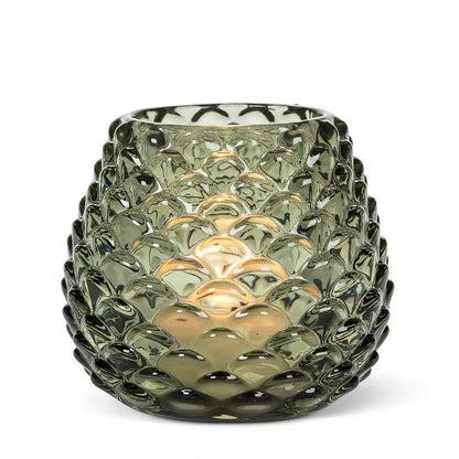 Green Pinecone Votive