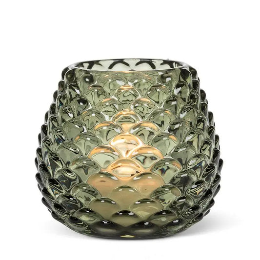 Green Pinecone Votive