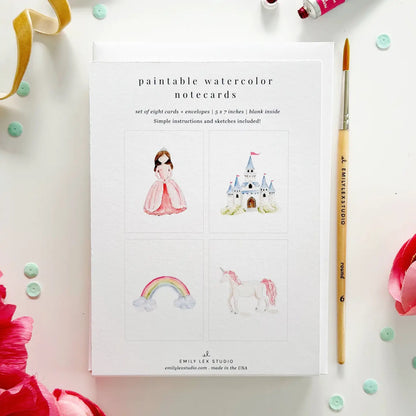 Fairytale Watercolor Notecards
