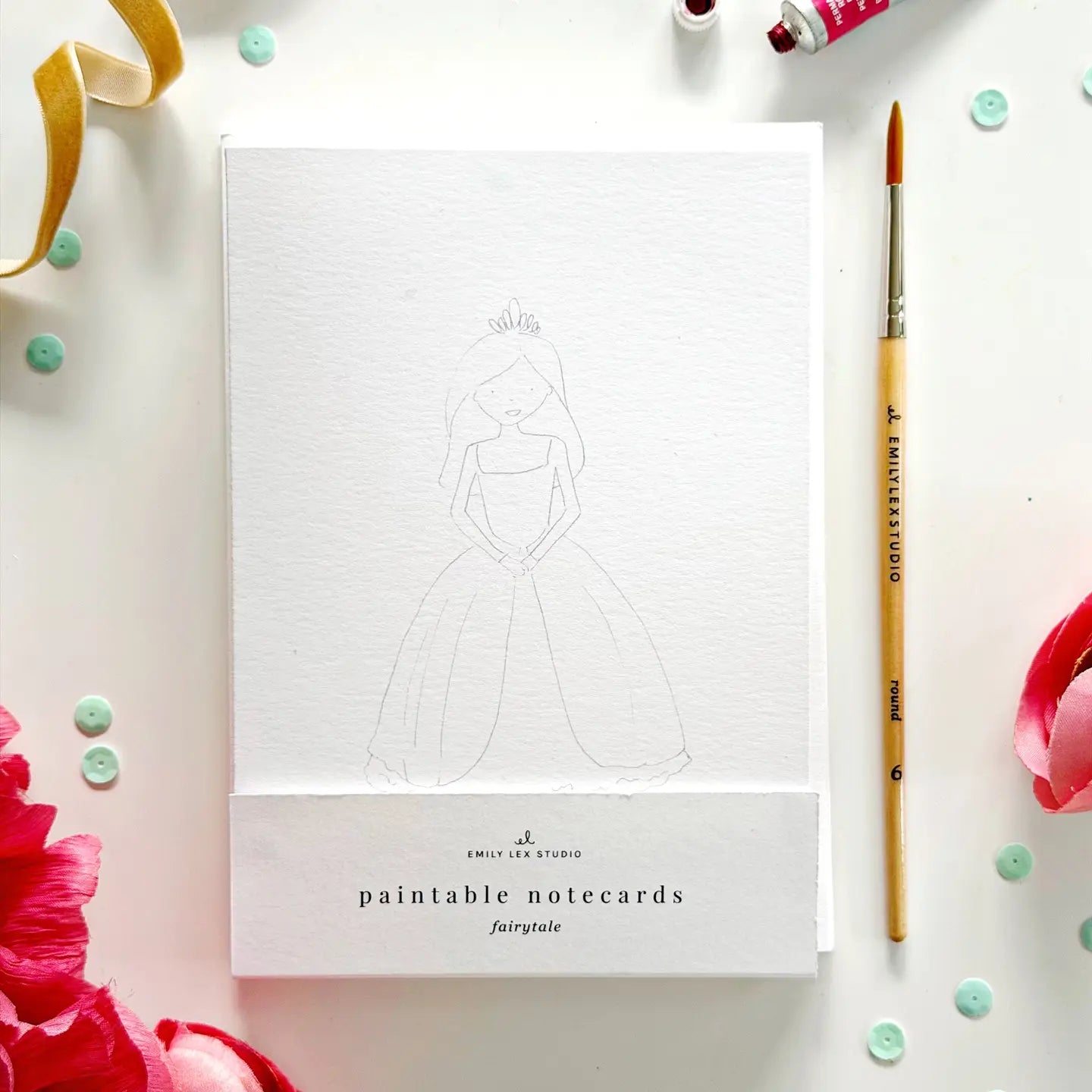 Fairytale Watercolor Notecards
