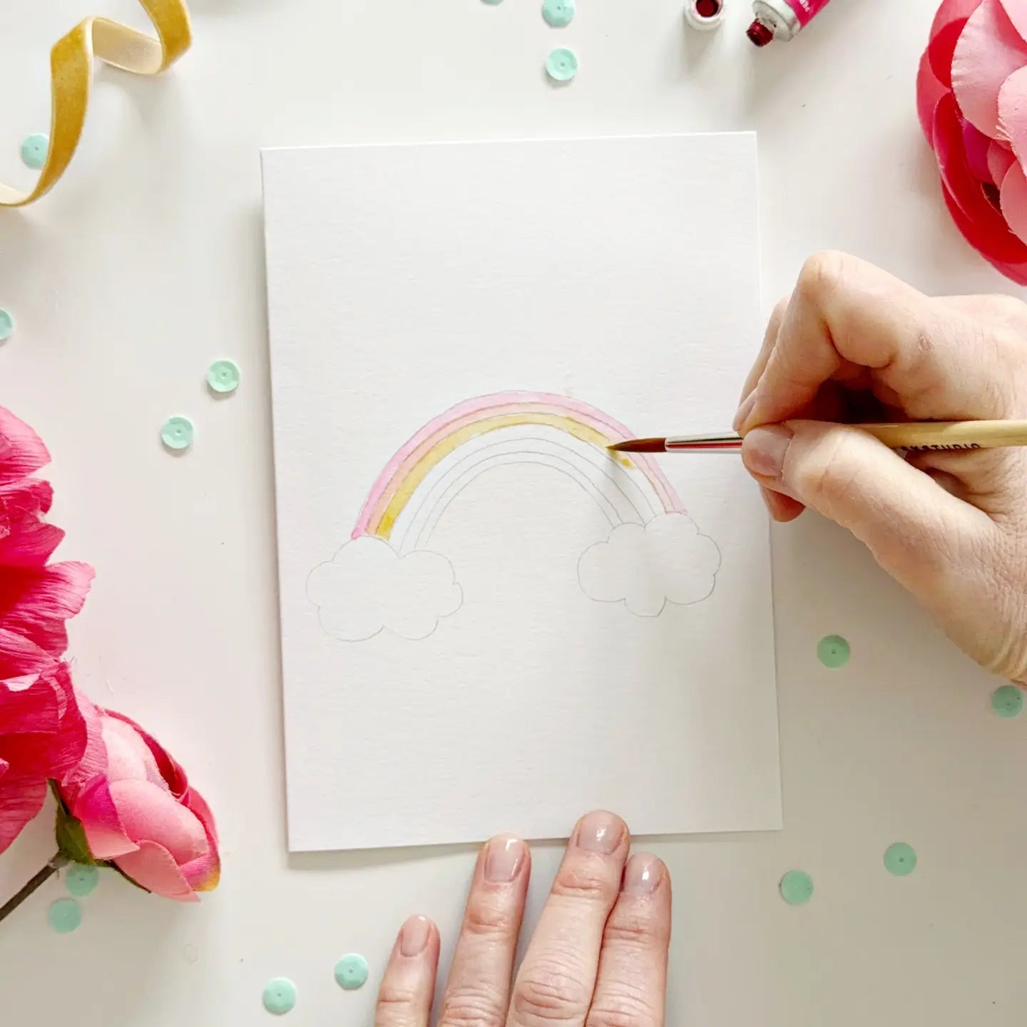Fairytale Watercolor Notecards