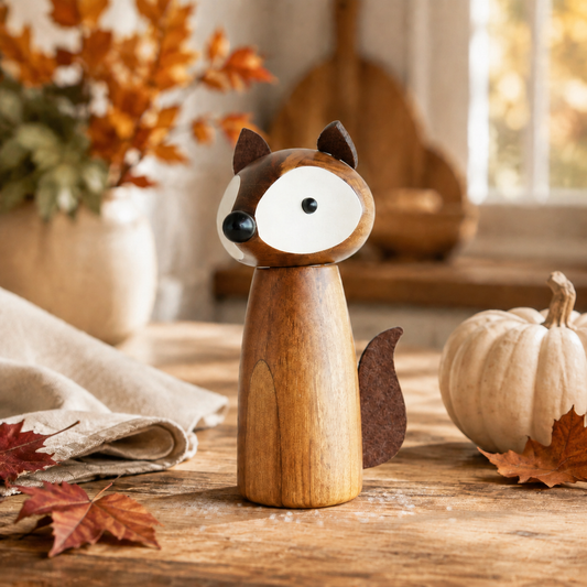 Fox Shaped Salt/Pepper Mill