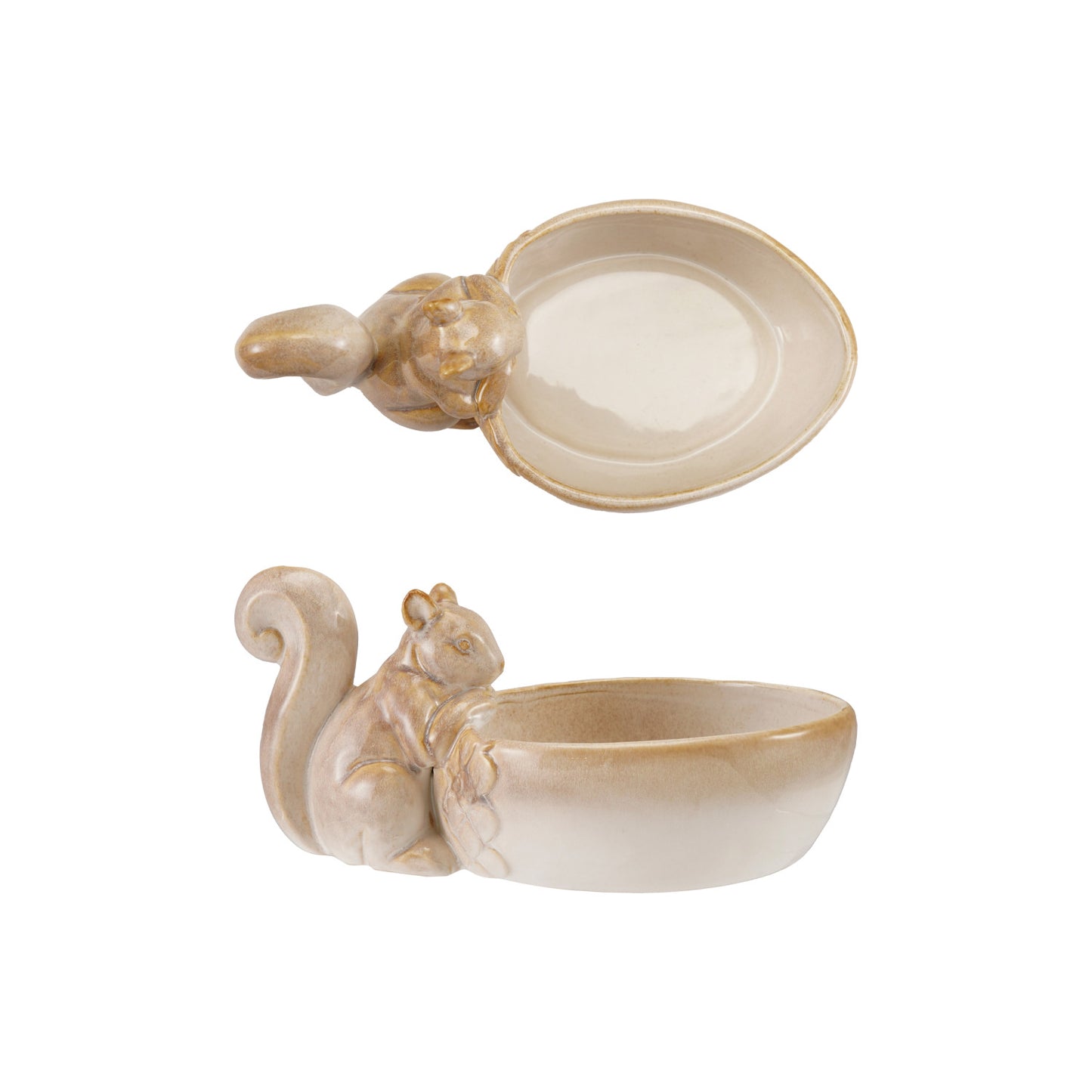 Stoneware Squirrel/Bowl