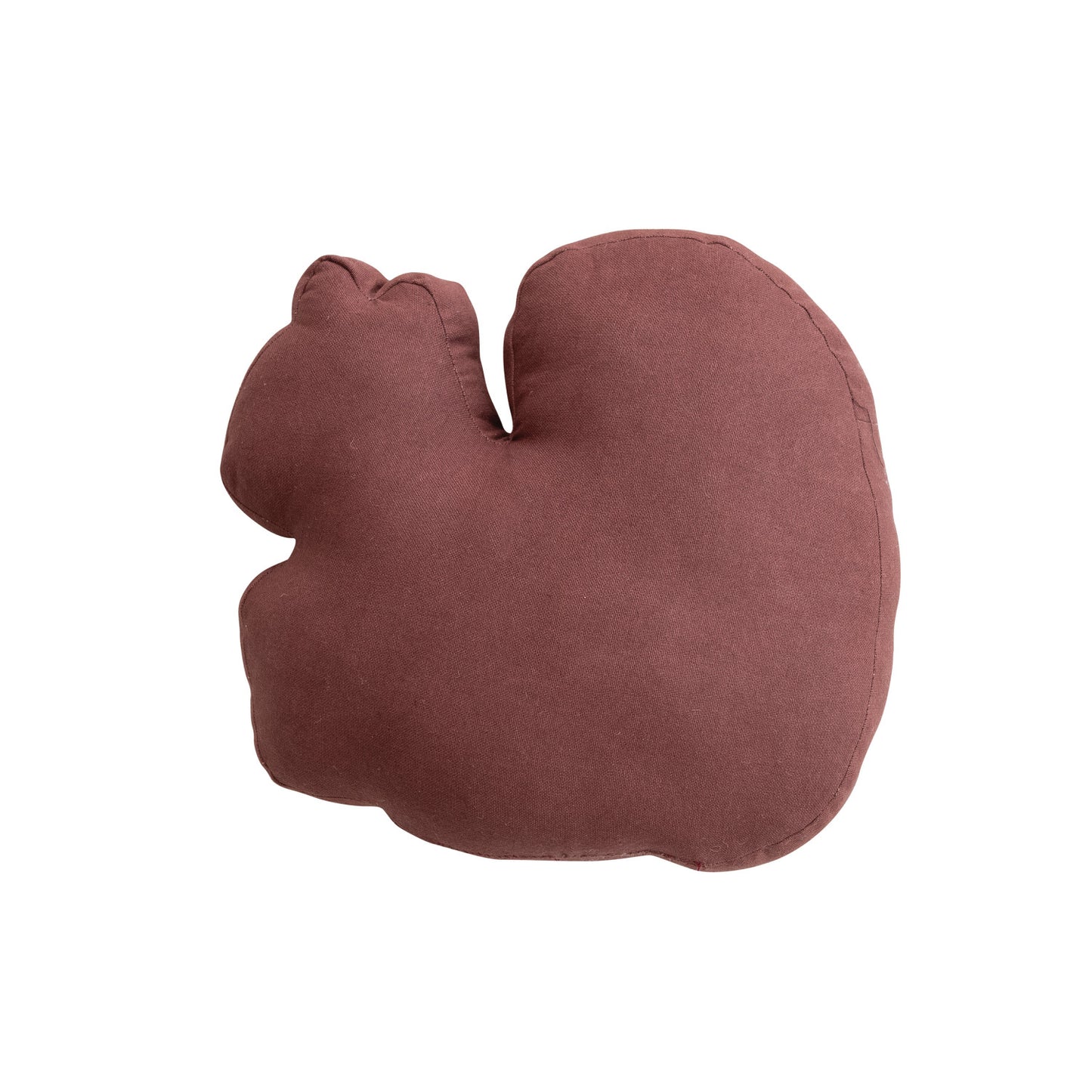 Embroidered Squirrel Pillow