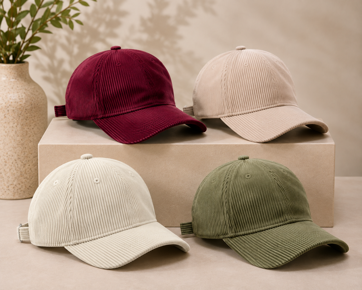 Corduroy Baseball Caps