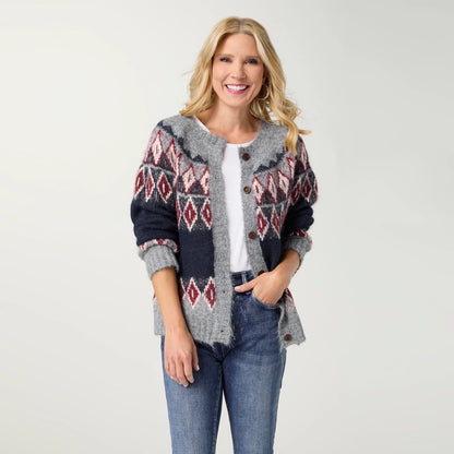 Kuna Button Front Cardigan