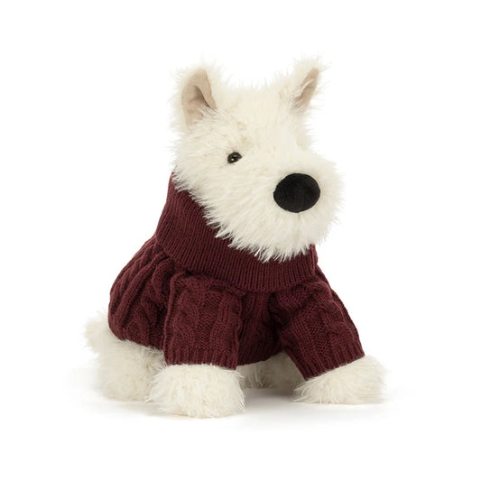 Munro Scottie Dog in Sweater - Jellycat