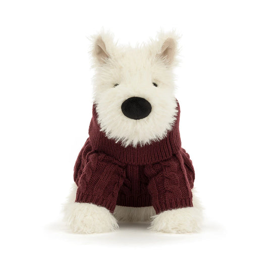 Munro Scottie Dog in Sweater - Jellycat