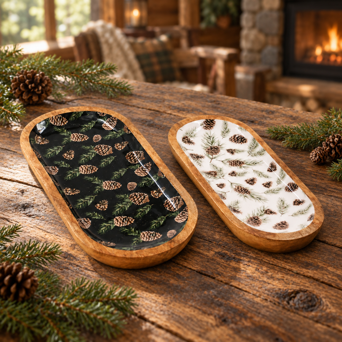 Woodland Pines Trays