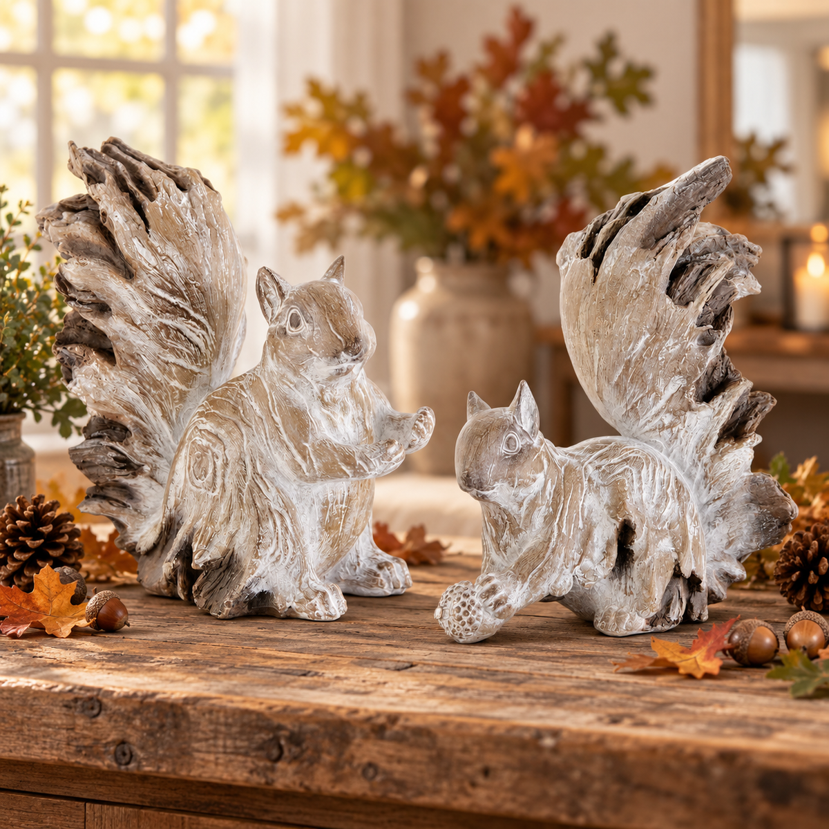 White Washed Squirrels