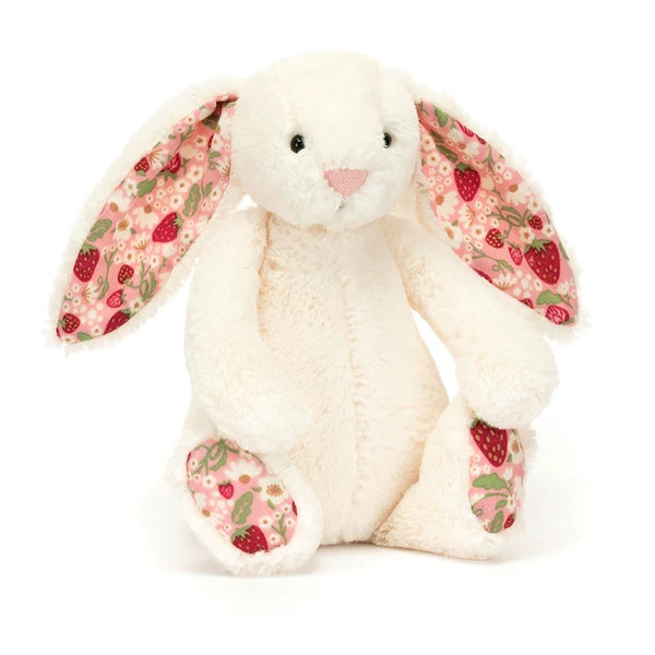 (Little) Blossom 'Berry' Cream Bunny  - Jellycat