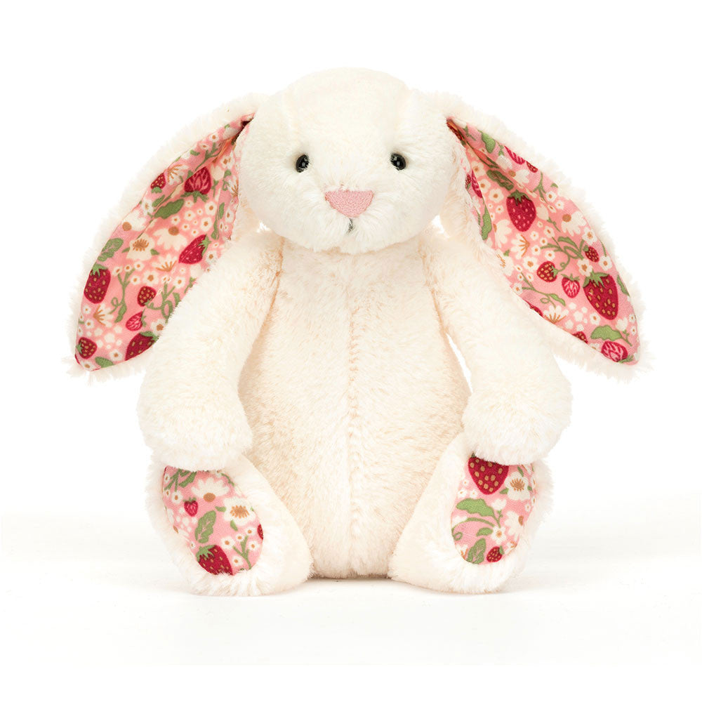 (Little) Blossom 'Berry' Cream Bunny  - Jellycat