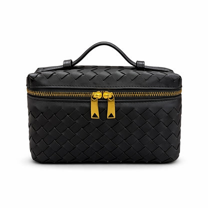 Top Handle Woven Crossbody