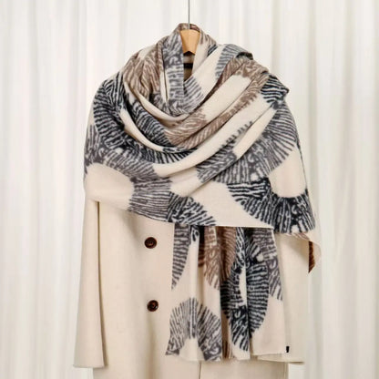 Cashmere-Feel Orbit Scarf