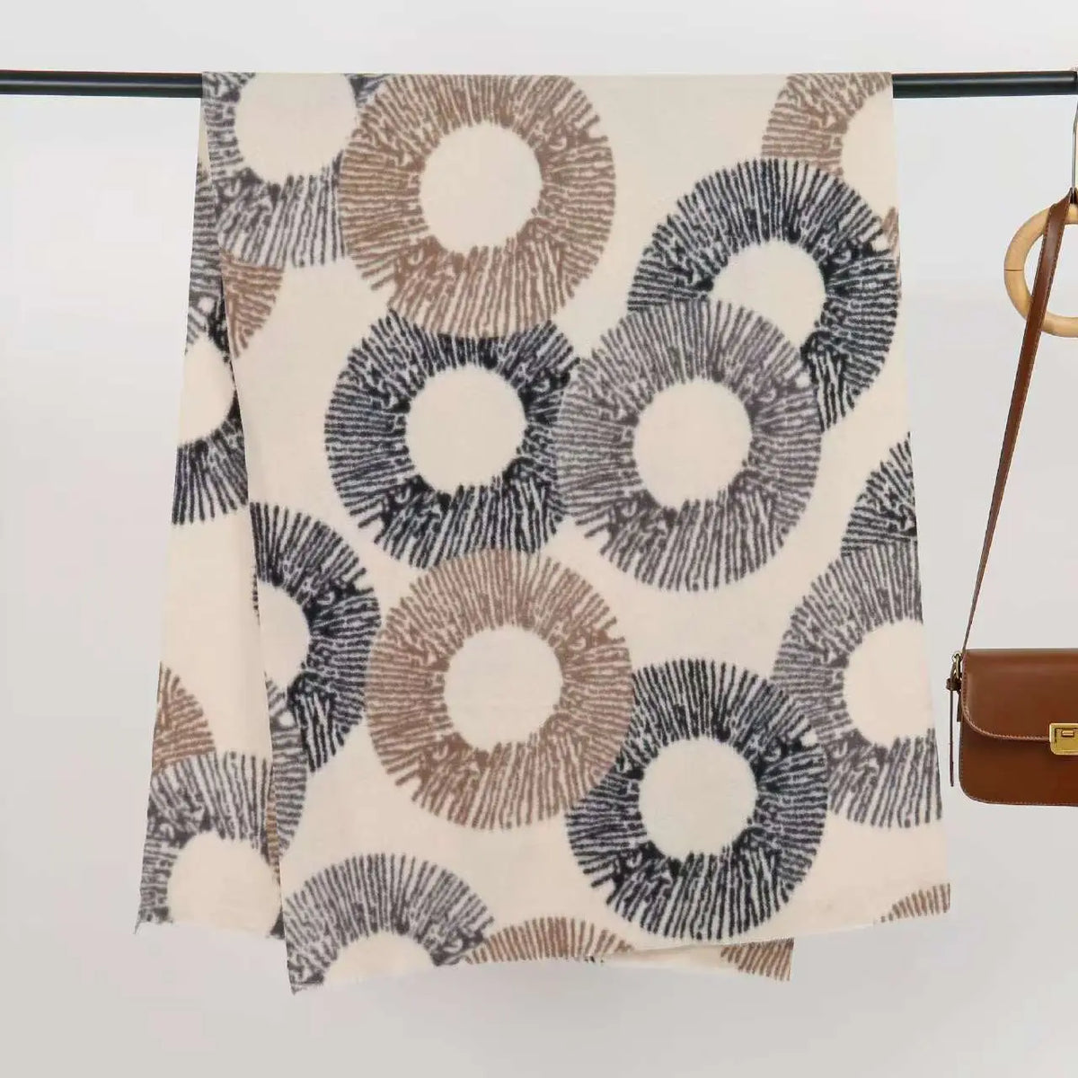 Cashmere-Feel Orbit Scarf