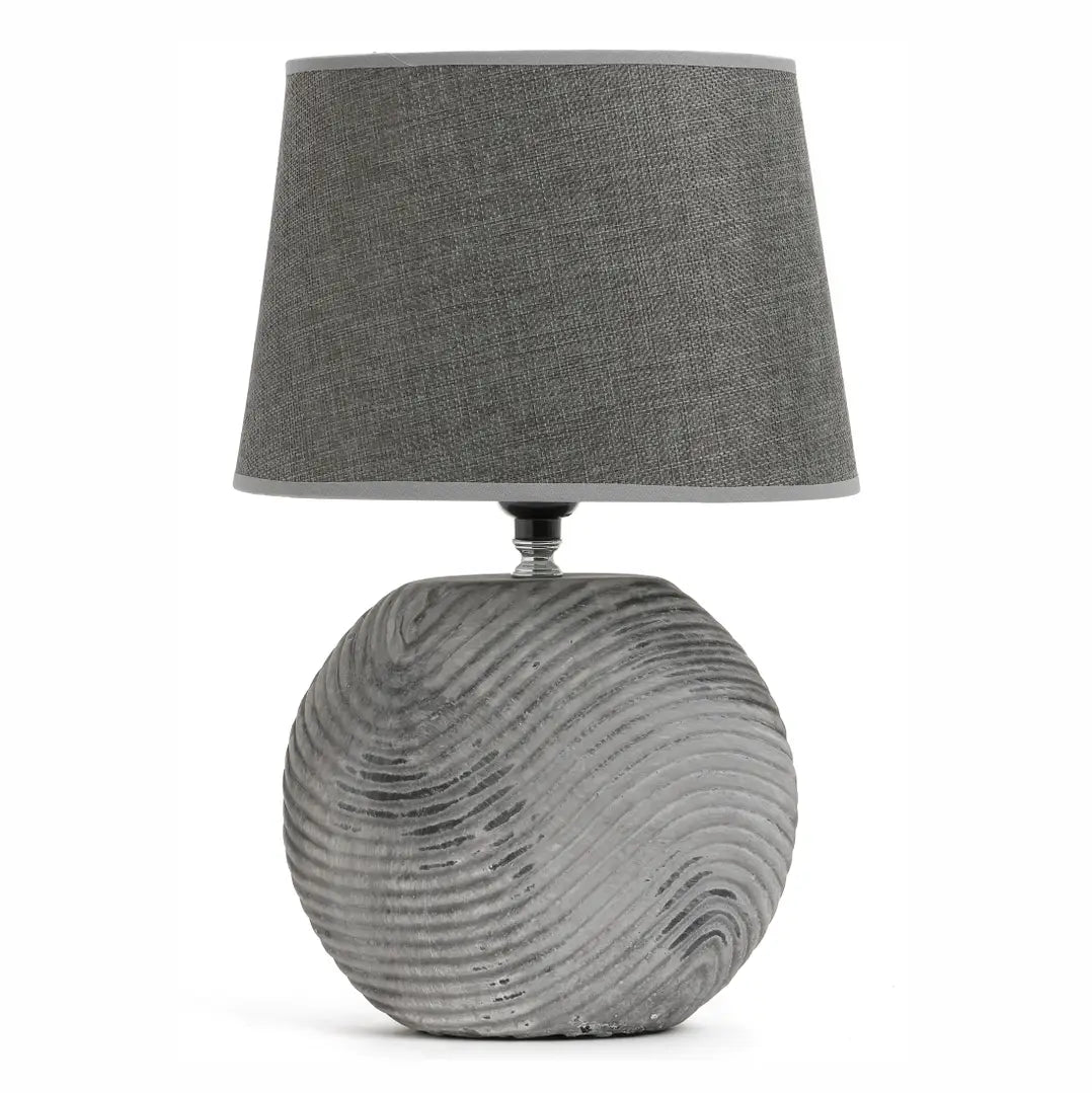 Charcoal Ceramic Table Lamp