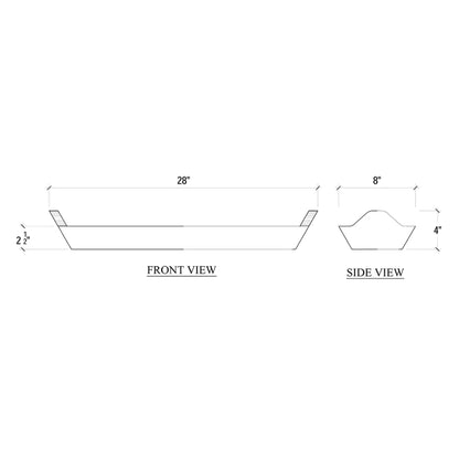 Oblong Fruit Tray