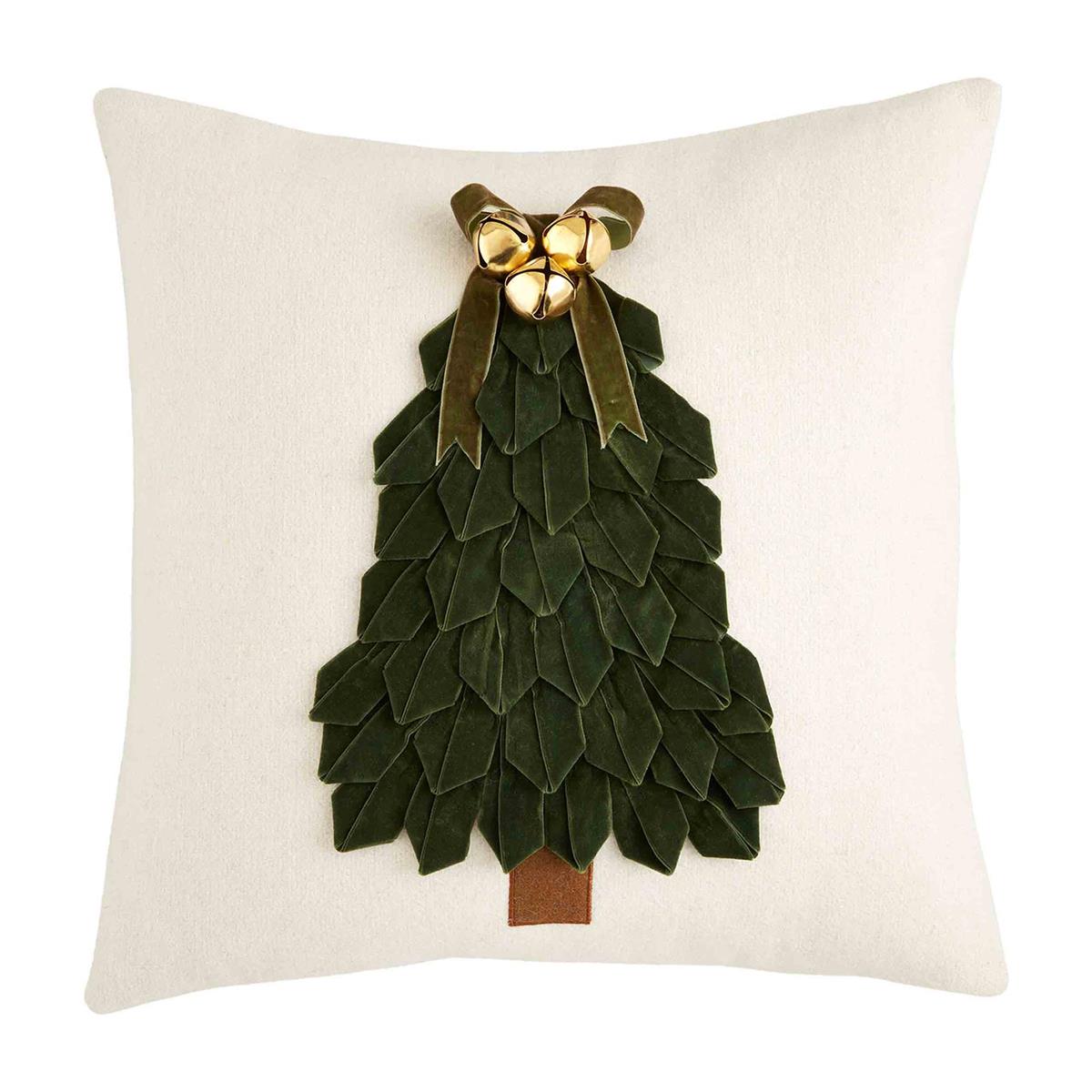 Velvet Ribbon Tree Pillow