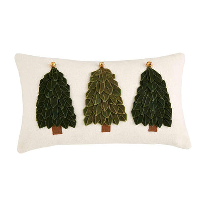 Velvet Ribbon Tree Pillow