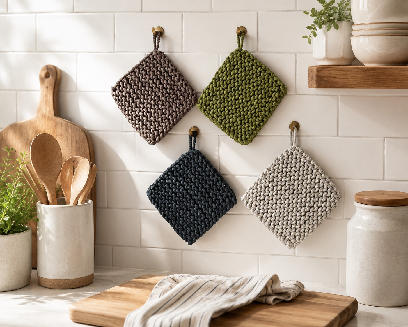 Crocheted Pot Holder