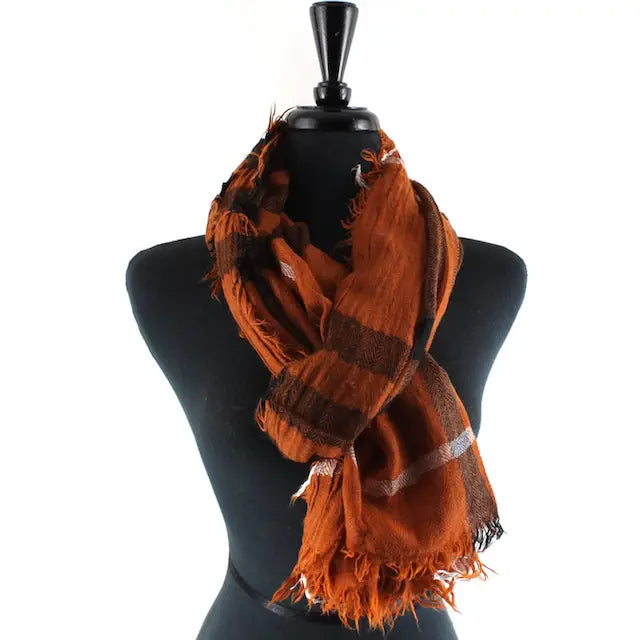 Autumn Plaid Scarf