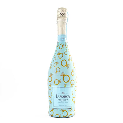 Blue Engagement Ring (Beau Bottles)