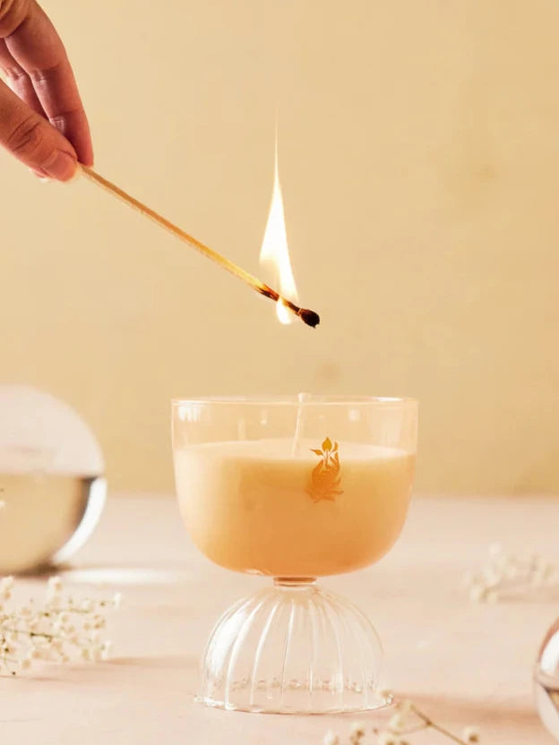 Rewined Sparkling Coupe Candle