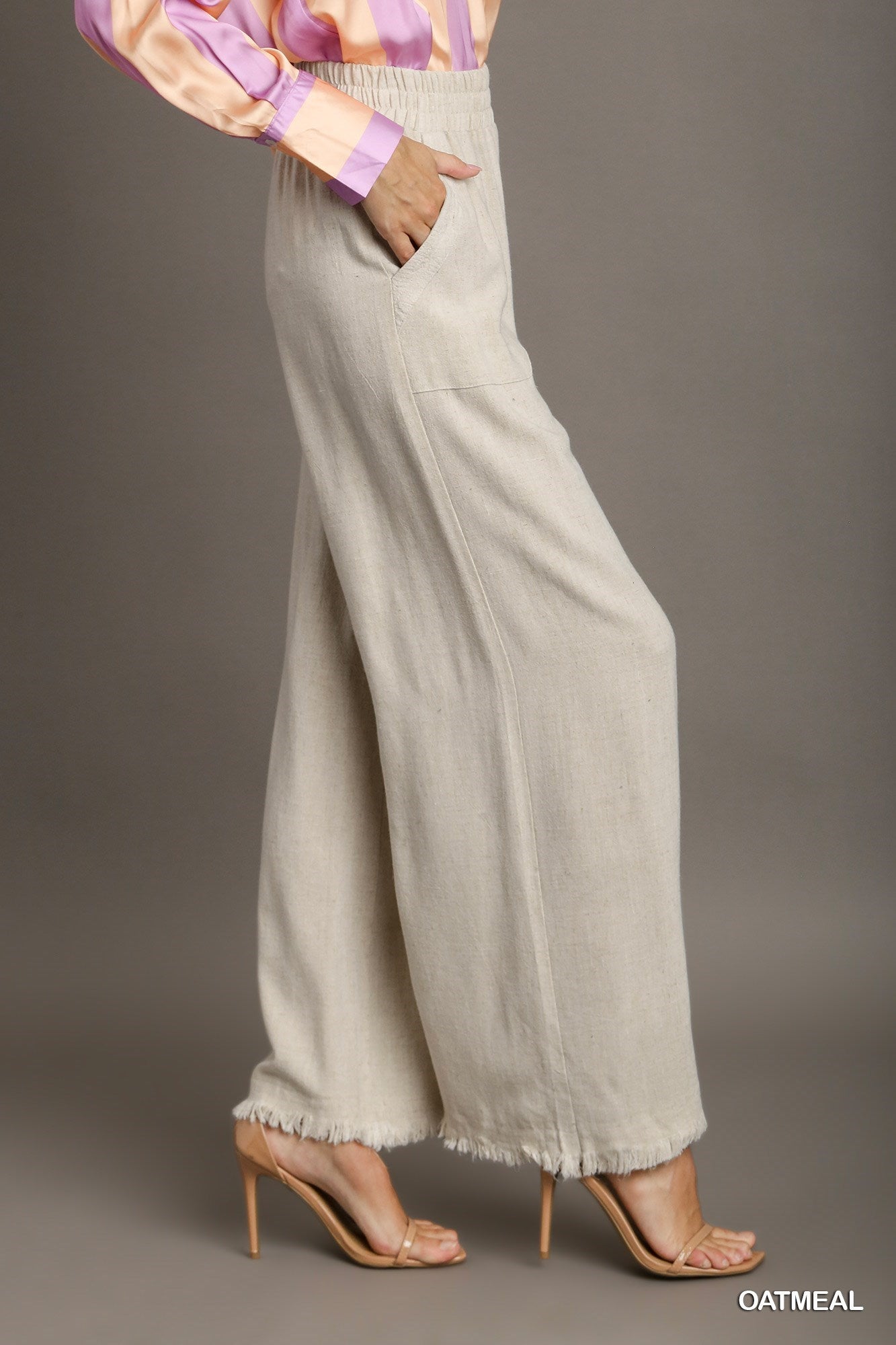 Linen Wide Leg Pant