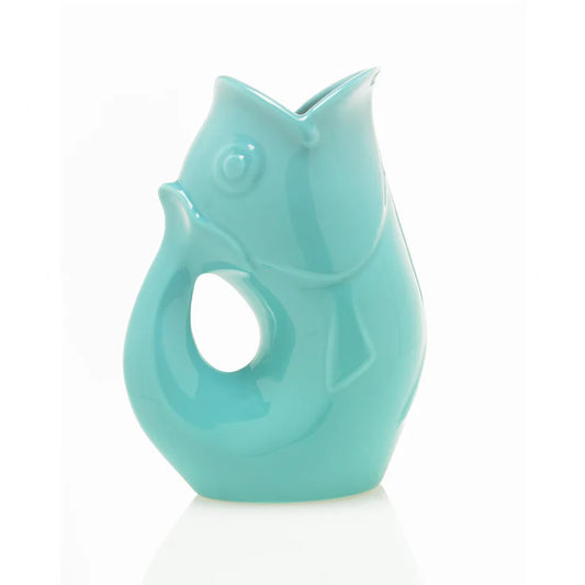 Gurgle Pot (Medium) Aqua