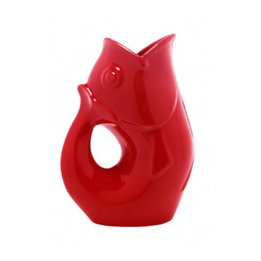 Gurgle Pot (Medium) Bright Red