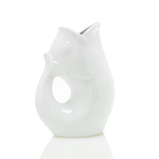 Gurgle Pot (Medium) White