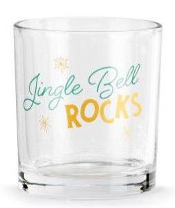 Holiday Rocks Glass