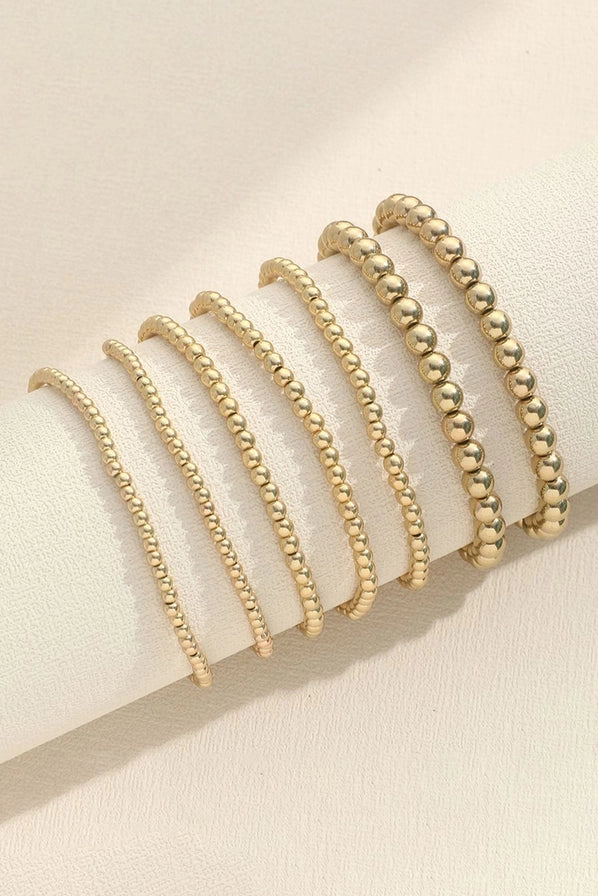 Ball Bead Stackable Bracelet