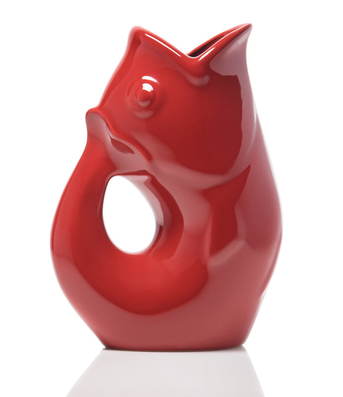 Gurgle Pot (Medium) Red